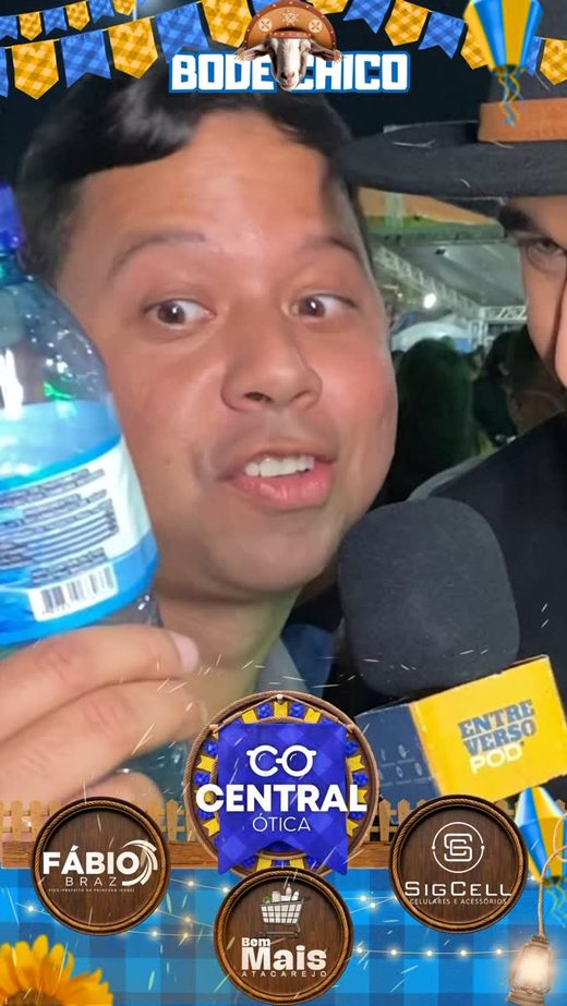 Bode Chico com o prefeito